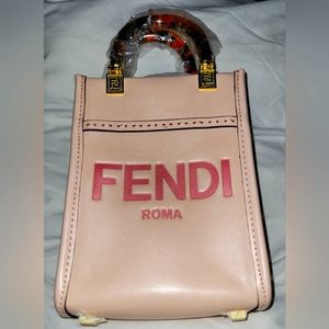 Fendi Mini Sunshine Shopper Bag